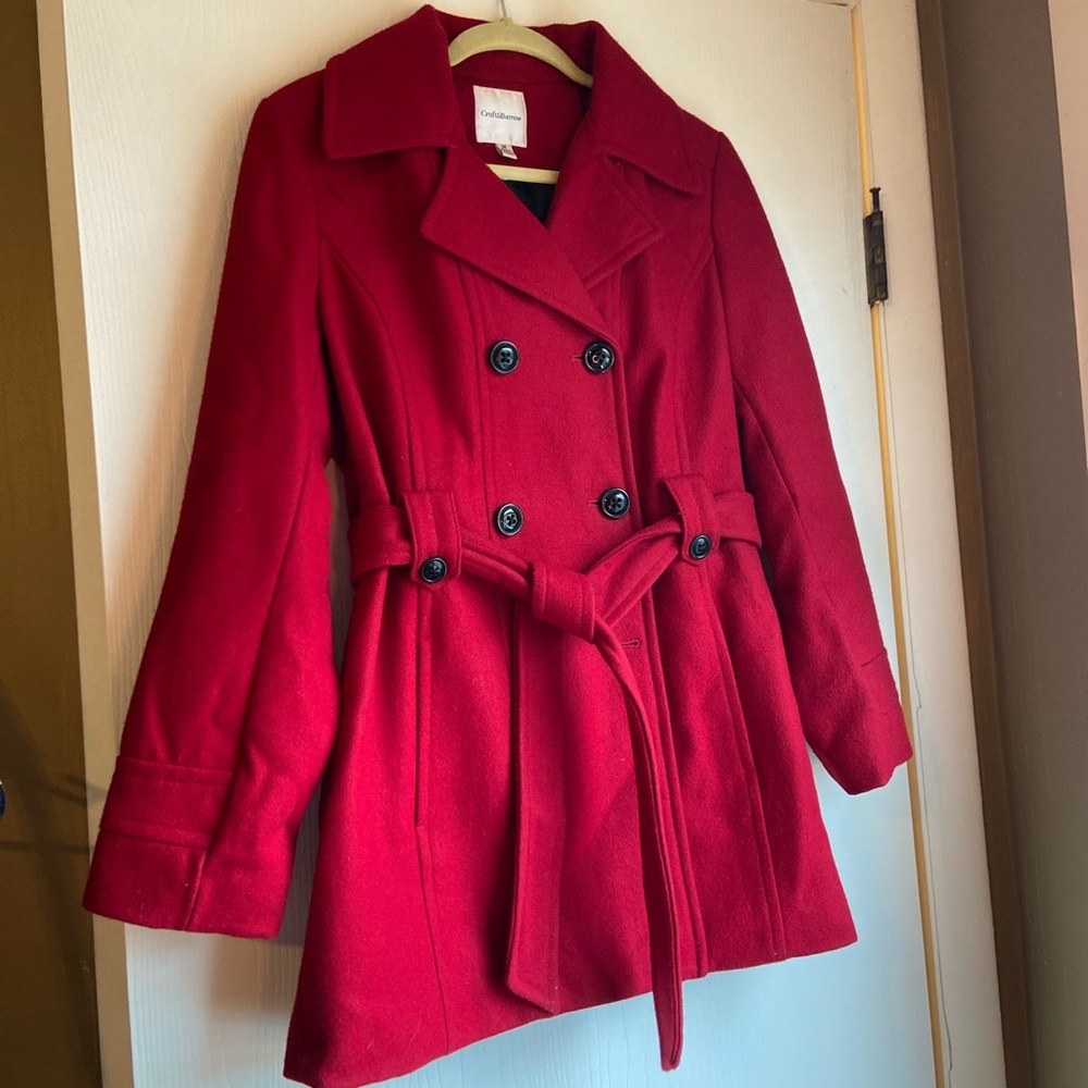 Red Croft and Barrow Pea Coat